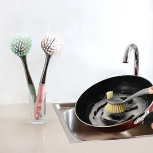 Bàn Chải Cán Dài Hai Đầu 27 × 6 cm Dùng Cho Khu Vực Bếp
