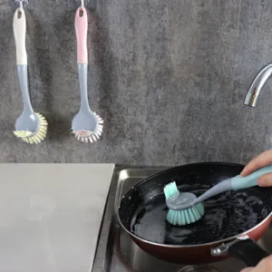 Bàn Chải Cán Dài Hai Đầu 27 × 6 cm Dùng Cho Khu Vực Bếp