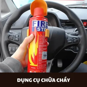 Bình Chữa Cháy Mini Dạng Bọt Fire Stop 500 ml Cho Ô Tô Và Gia Đình