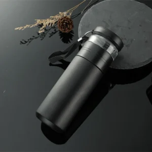 Bình Giữ Nhiệt Inox 304 Có Ngăn Lọc Trà 520 ml, Nắp Vặn Kín