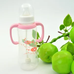 Bình Sữa 150 ml Có Tay Cầm Cho Bé, Nhựa Không Chứa BPA