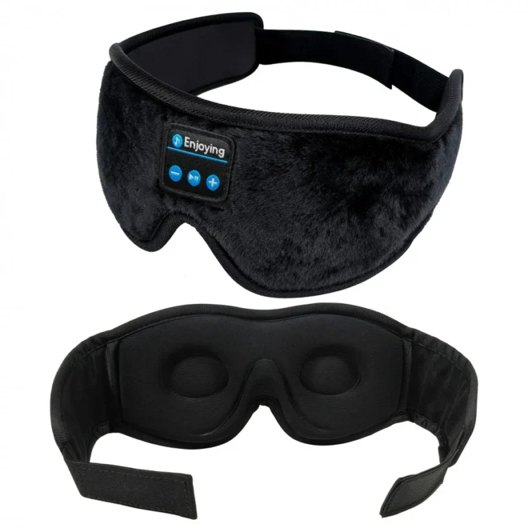 Bịt Mắt Ngủ 3D Tích Hợp Tai Nghe Bluetooth 5.4, Pin Sạc Dùng Khoảng 8 Giờ