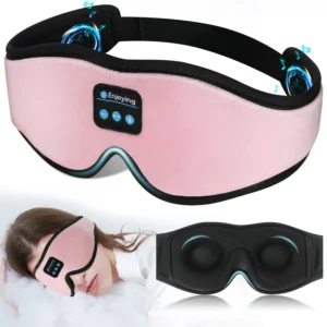 Bịt Mắt Ngủ 3D Tích Hợp Tai Nghe Bluetooth 5.4, Pin Sạc Dùng Khoảng 8 Giờ