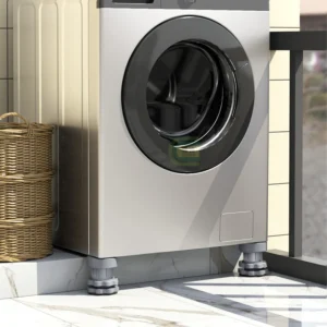 Bộ 4 Chân Kê Máy Giặt, Tủ Lạnh Hình Hoa, Chỉnh Cao Khoảng 2 cm