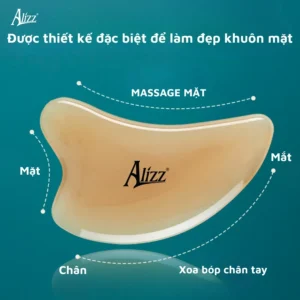 Bộ Dụng Cụ Guasha Massage Nâng Cơ Mặt Và Bấm Huyệt ALIZZ AL-14394