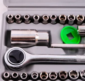 Bộ Dụng Cụ Sửa Chữa Đa Năng 40 Món, Cần Siết Tự Động & Đầu Khẩu Mở Bugi