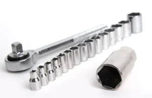 Bộ Dụng Cụ Sửa Chữa Đa Năng 40 Món, Cần Siết Tự Động & Đầu Khẩu Mở Bugi