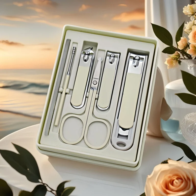 Bộ Kềm Cắt Móng Tay 6 Món Kèm Hộp Đựng Gọn Gàng