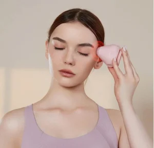 Máy Massage Silicon Hình Chóp 3 Trong 1, Đế Hút, Sạc USB, Giao Màu Ngẫu Nhiên