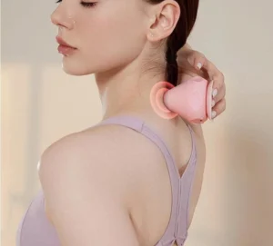 Máy Massage Silicon Hình Chóp 3 Trong 1, Đế Hút, Sạc USB, Giao Màu Ngẫu Nhiên
