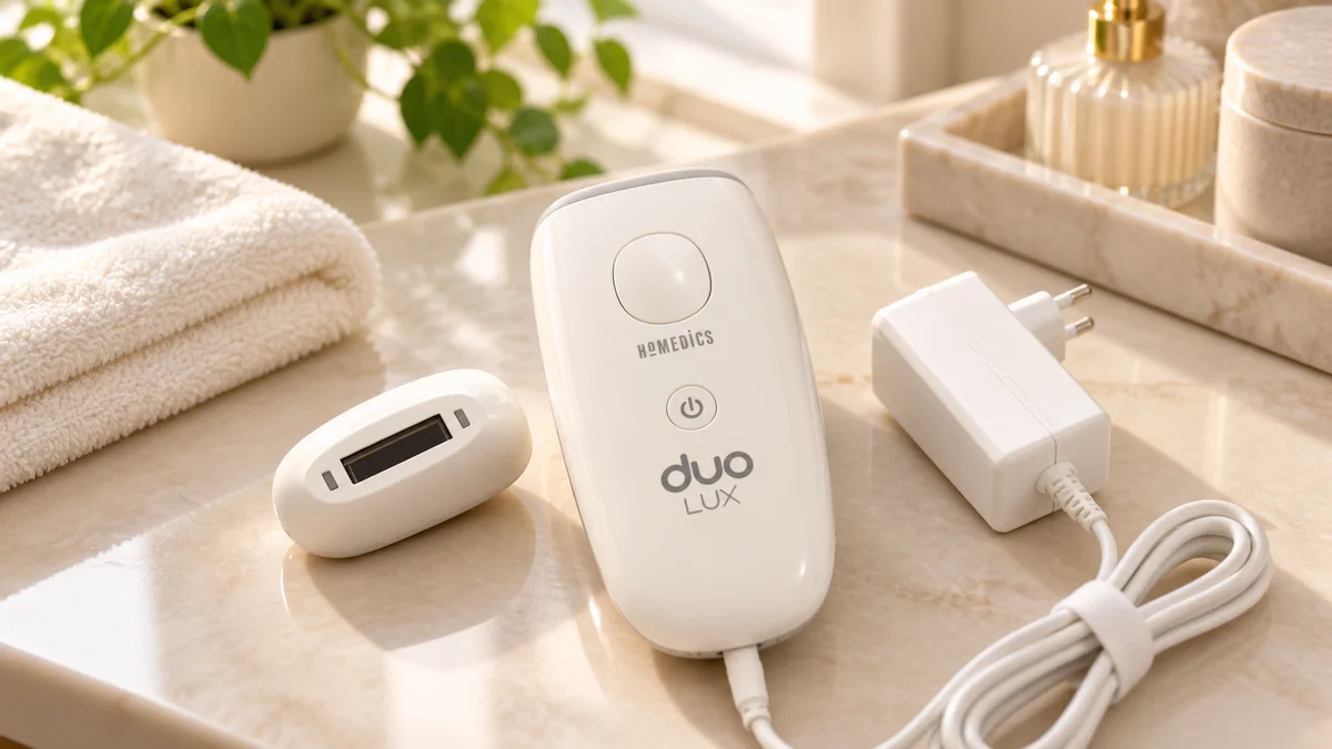 Máy triệt lông cá nhân HoMedics Duo Lux dùng tại nhà
