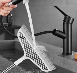 Chổi Gạt Nước Silicon Cán Dài 90 cm, Đầu 30,5 cm Xoay 180 Độ