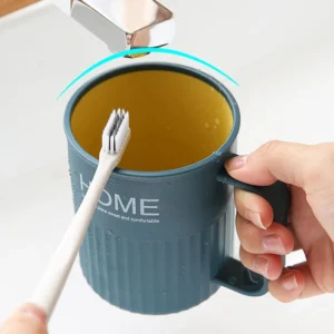 Cốc Nhựa Có Tay Cầm HOME 10,5 × 6,5 cm