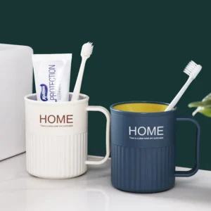 Cốc Nhựa Có Tay Cầm HOME 10,5 × 6,5 cm