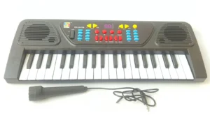 Đàn Organ Điện Tử 37 Phím Cho Bé Kèm Micro LQ-3798, 8 Âm Sắc & Điệu Đệm
