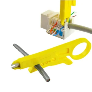 Dao Tuốt Vỏ Cáp Mạng Cat 5e, Cat 6 Kèm Đầu Nhấn Phiến 110/88