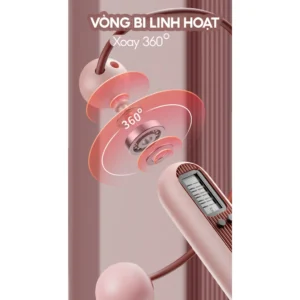 Dây Nhảy Thể Dục Có Màn Hình Đếm Số, Kèm Bóng Tập Không Dây