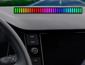 Thanh Đèn LED RGB Nháy Theo Nhạc, Sạc Type-C, Kèm Đế Dựng