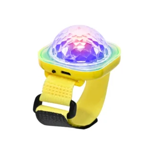 Đèn LED Mini Đeo Cổ Tay Chóp Cầu Nhiều Màu, Pin Sạc