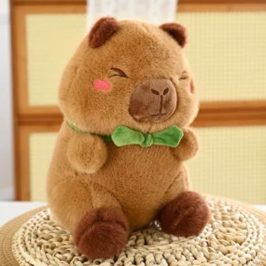 Gấu Bông Capybara Đeo Ếch Ngộ Nghĩnh 35cm