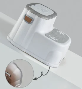 Ghế Bậc Thang 2 Tầng Kê Chân Nhà Tắm, Cao 24 cm, Chân Chống Trượt