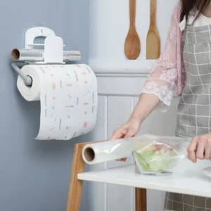 Giá Treo Màng Bọc Thực Phẩm, Giấy Cuộn Dán Tường Nhà Bếp