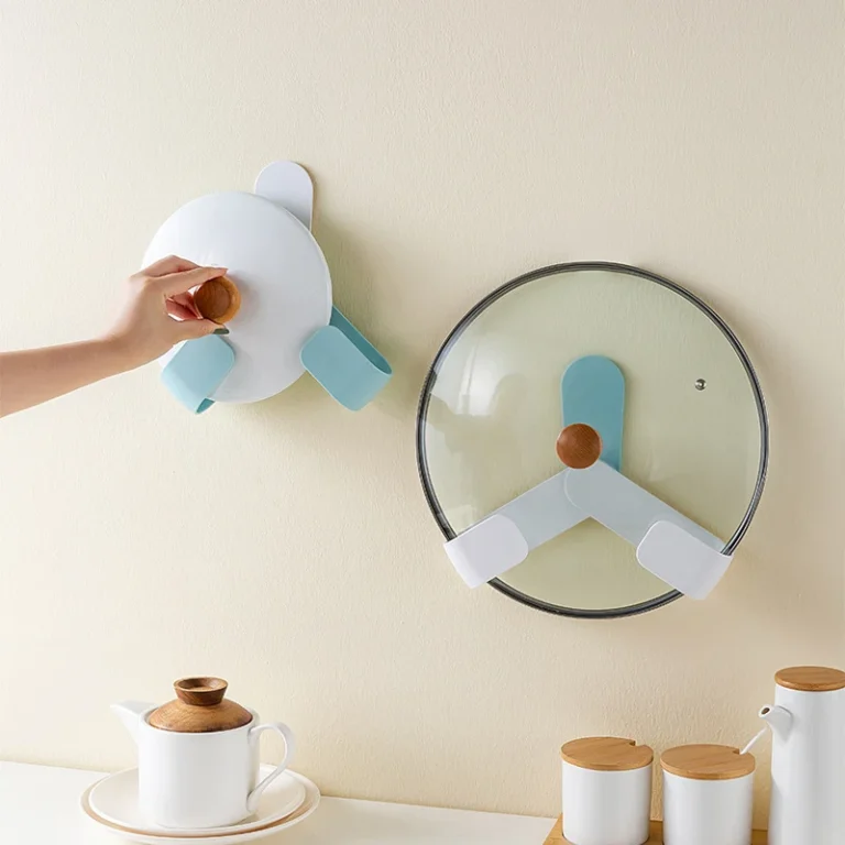 Giá Treo Nắp Nồi Dán Tường Không Cần Khoan