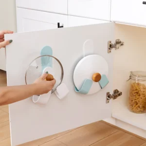 Giá Treo Nắp Nồi Dán Tường Không Cần Khoan