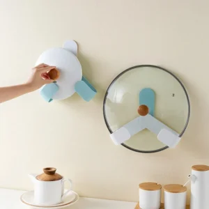 Giá Treo Nắp Nồi Dán Tường Không Cần Khoan