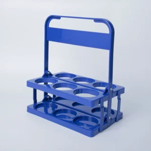 Giỏ Đựng 6 Chai Có Tay Xách, Gấp Gọn, 24 x 15 x 29,5 cm, Giao Màu Ngẫu Nhiên