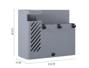 Kệ Đựng Đũa Muỗng Dán Tường Kèm 4 Móc Treo