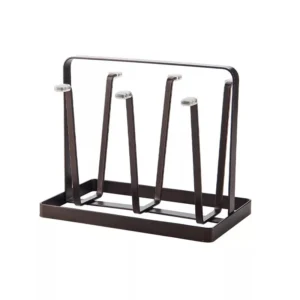 Giá Úp 6 Ly Có Khay Hứng Nước, 20 x 16,5 x 13 cm, Giao Màu Ngẫu Nhiên