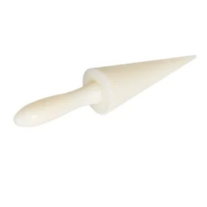 Khuôn Cuộn Vỏ Kem Ốc Quế Bằng Nhựa, Dài 23,5cm, Đường Kính Miệng 5cm
