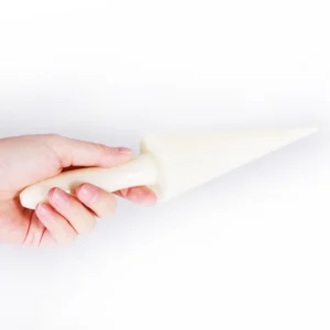 Khuôn Cuộn Vỏ Kem Ốc Quế Bằng Nhựa, Dài 23,5cm, Đường Kính Miệng 5cm