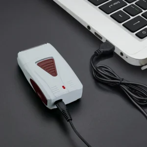 Máy Cạo Lưới Kép LK-2202 Sạc USB, Đầu Lưới Tháo Rời, Đèn Báo Sạc