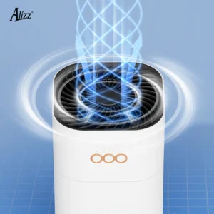Máy Lọc Không Khí Mini ALIZZ AL-15075, Lọc HEPA-11 Và Ion Âm