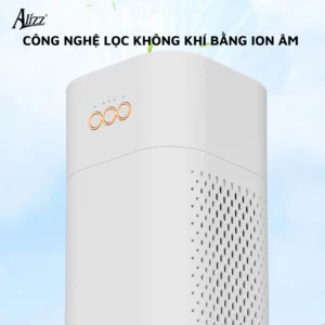 Máy Lọc Không Khí Mini ALIZZ AL-15075, Lọc HEPA-11 Và Ion Âm