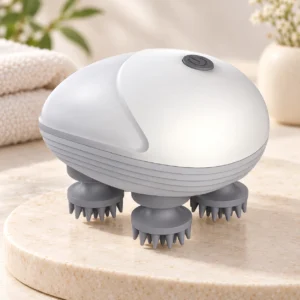 Máy Massage Da Đầu Và Toàn Thân MSHD-001 Đầu Silicon Mềm, Pin Sạc
