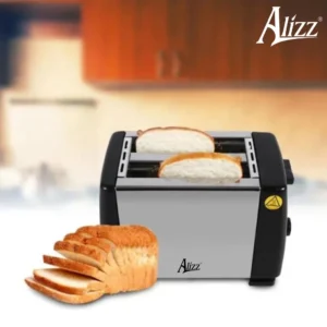 Máy Nướng Bánh Mì Sandwich ALIZZ AL-13579, 2 Khe Nướng 6 Cấp Độ Nhiệt