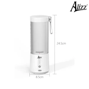 Máy Xay Sinh Tố Cầm Tay Đa Năng Không Dây 3in1 450ml ALIZZ AL-13564