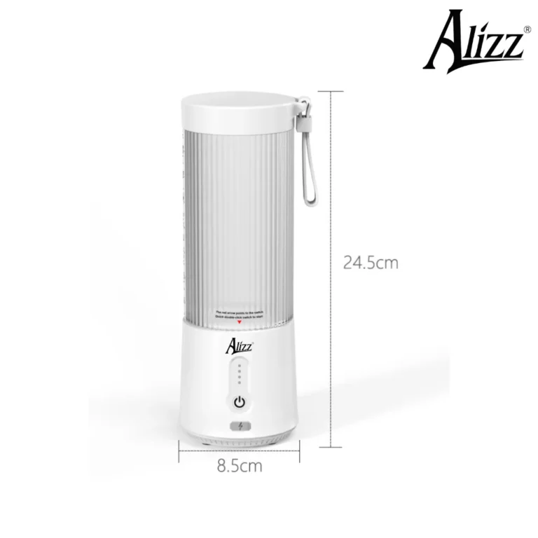 Máy Xay Sinh Tố Cầm Tay Đa Năng Không Dây 3in1 450ml ALIZZ AL-13564