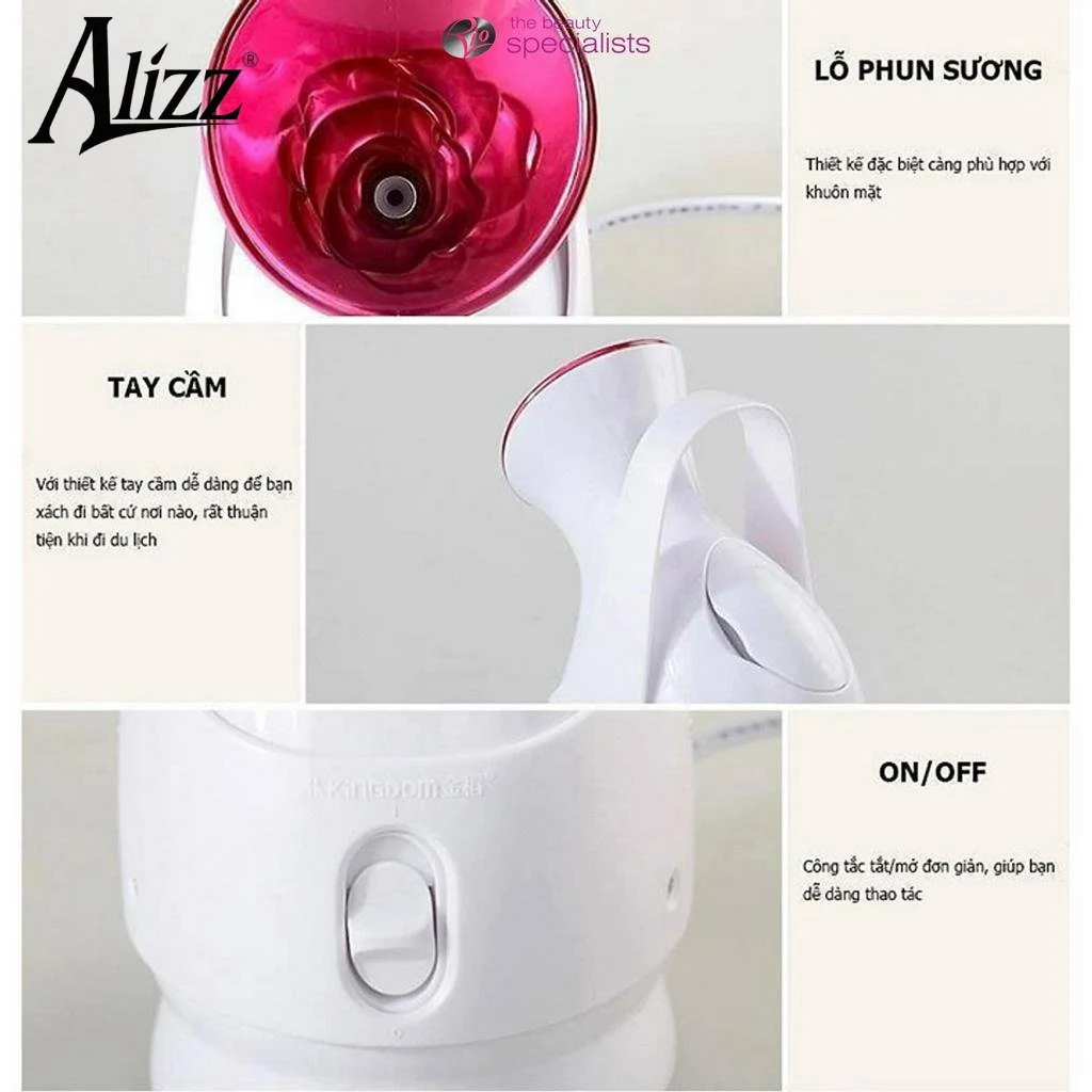 Máy Xông Hơi Mặt Nóng Nano 110ml 280W ALIZZ AL-13607