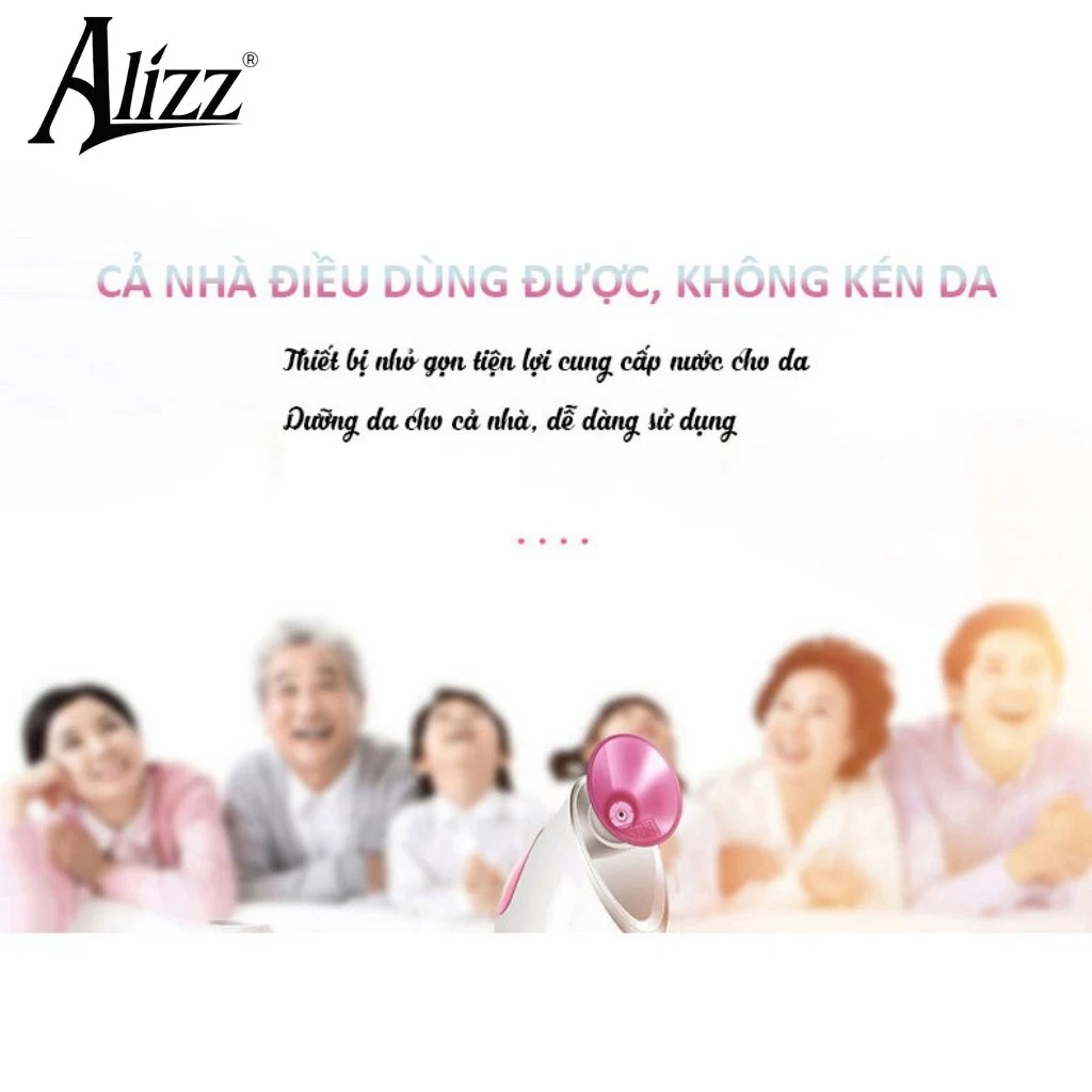 Máy Xông Hơi Mặt Nóng Nano 110ml 280W ALIZZ AL-13607