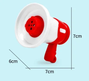 Móc Khóa Loa Phóng Thanh Mini Ghi Âm Phát Lại, Sạc USB, Giao Màu Ngẫu Nhiên