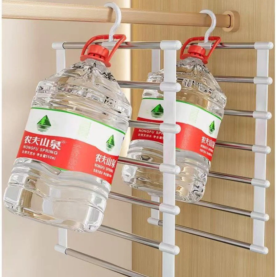 Móc Treo Quần Áo Đa Năng 7 Tầng Gấp Gọn Thông Minh Tiết Kiệm Không Gian Tủ