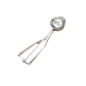 Muỗng Múc Kem Inox Có Cần Gạt, Đường Kính 5 cm