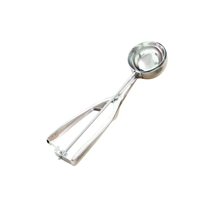 Muỗng Múc Kem Inox Có Cần Gạt, Đường Kính 5 cm