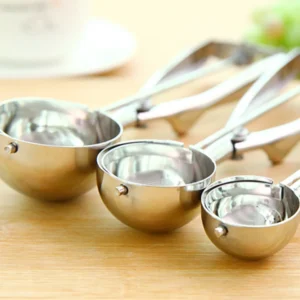 Muỗng Múc Kem Inox Có Cần Gạt, Đường Kính 5 cm