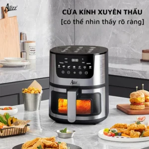 Nồi Chiên Không Dầu Cảm Ứng 7L ALIZZ AL-14473, Công Suất 1500W