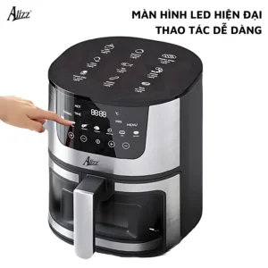 Nồi Chiên Không Dầu Cảm Ứng 7L ALIZZ AL-14473, Công Suất 1500W